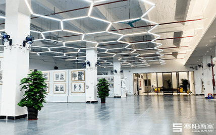 廣州畫(huà)室大廳